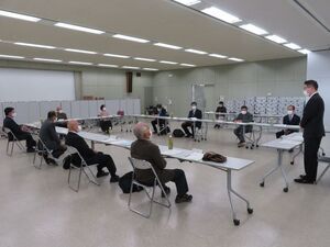 写真：森林整備協議会委員委嘱式2