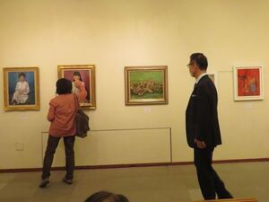 写真：新美会展