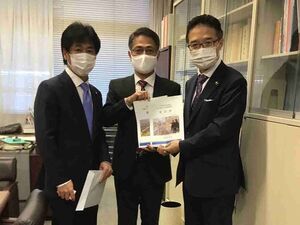 写真：道路局 佐々木正士郎 次長