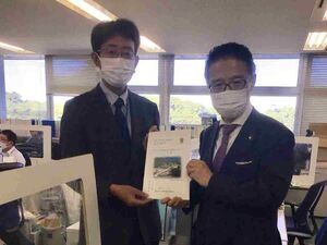 写真：不動産・建設経済局 佐々木明徳 地籍整備課長