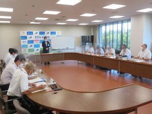 写真:総合支所長連絡調整会議