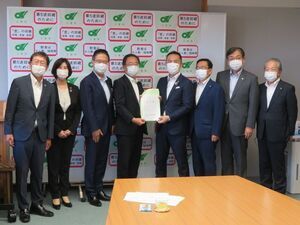 写真：三重県社会基盤整備協会県知事要望