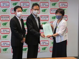 写真：三重県史跡整備市町協議会三重県知事要望