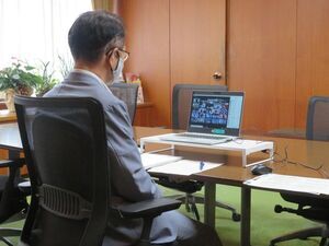 写真：全国市長会 理事・評議員合同会議