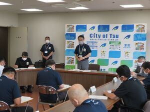 写真：第97回新型コロナウイルス感染症対策本部会議