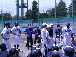 写真：中学生野球教室4