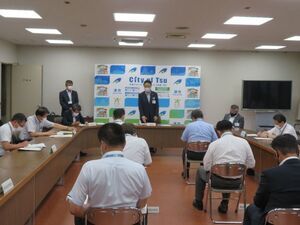 写真:第95回新型コロナウイルス感染症対策本部会議