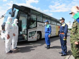 写真：豚熱自衛隊激励1