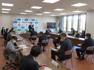 写真:第83回新型コロナウイルス感染症対策本部会議