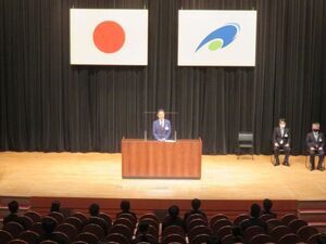 写真：新採辞令交付2