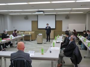 写真：みまもり研究会あのう定例会