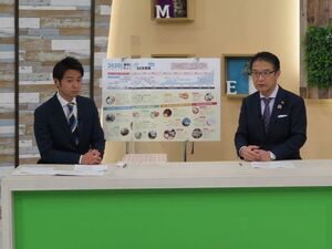 写真：「ニュース情報番組 Mieライブ 旬感☆Mie」出演