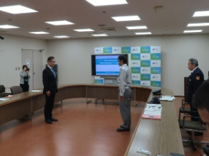 写真:ミャンマー派遣職員による活動報告1