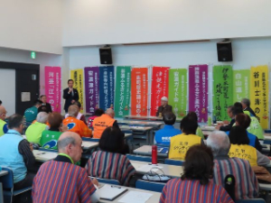 写真:観光ボランティアガイド・ネットワーク協議会総会 挨拶