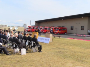 写真：香良洲高台防災公園竣工式1