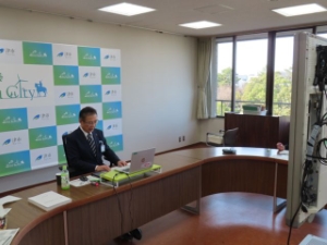 写真：第16回新型インフルエンザ等対策推進会議