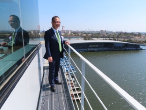 写真：津市モーターボート競走場新競技エリア完成記念式典3