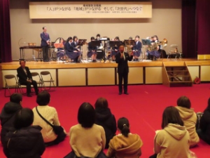 写真：一志地区社会福祉協議会 地域福祉活動展 挨拶