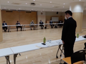 写真：三師会との意見交換会