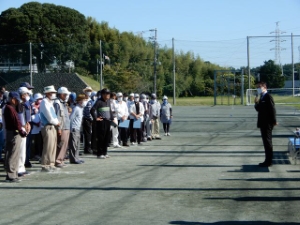 写真:津市民体育大会 グラウンドゴルフ大会