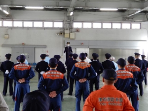 写真：秋季消防訓練1