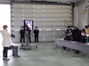 写真：秋季消防訓練2