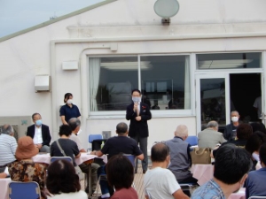 写真：伊勢湾のいわし料理モニター試食