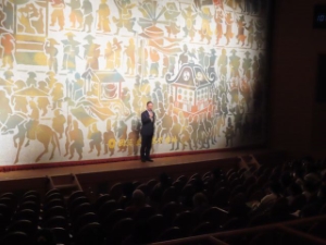 写真：第25回津市青少年文化芸術祭 挨拶