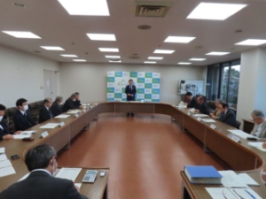 写真：津花火大会実行委員会総会の様子