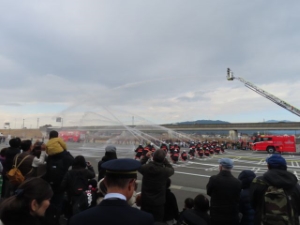 写真：令和7年津市消防出初式の様子6