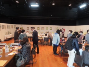 写真：新春祭 鑑賞の様子