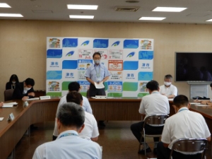 写真：第47回新型コロナウイルス感染症対策本部会議