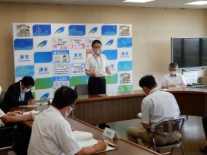 写真:第44回新型コロナウイルス感染症対策本部会議