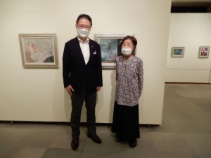 写真：滝本てい展