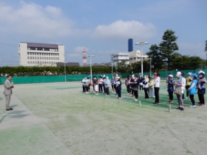 写真：新春オープンテニス大会
