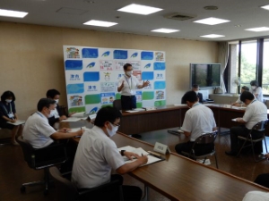 写真：第41回新型コロナウイルス感染症対策本部会議