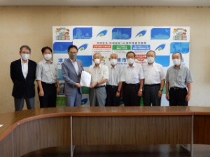 写真：河芸町島崎町線建設促進協議会