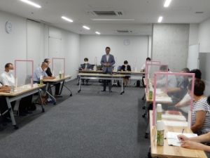 写真：スポーツ推進審議会委員委嘱式（2）