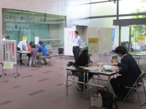 写真：新型コロナウイルス感染症の影響を受ける事業者向け特設窓口