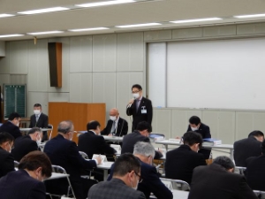 写真：第2回新型コロナウイルス感染症対策本部会議