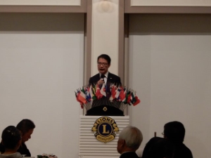 写真：津中央ライオンズクラブ結成45周年記念例会