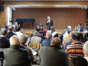 写真：敬和地区自治会連合会との意見交換会