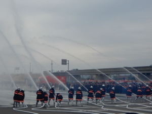 写真：令和2年津市消防出初式4