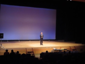 写真：地区文化祭 挨拶