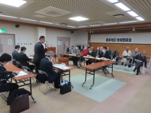 写真：第352回栗真地区地域懇談会