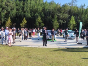 写真：「大人のくるま旅」in三重2024 秋大会 挨拶