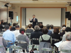 写真：11月3日開催 地区文化祭 挨拶3