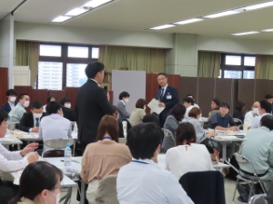 写真：令和6年度新任主査研修の様子2