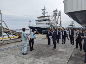 写真:三重県漁港漁場協会 現地視察の様子4