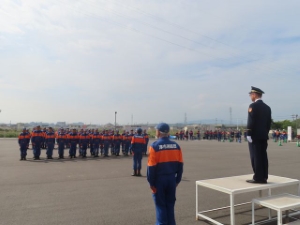 写真:令和6年度消防団秋期訓練の様子3